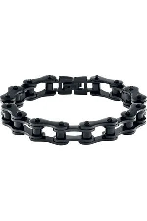 etNox hard and heavy Bransoletka z - Black Bike Chain Unisex
