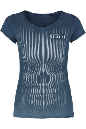 Tool T-Shirt z Grid Skull