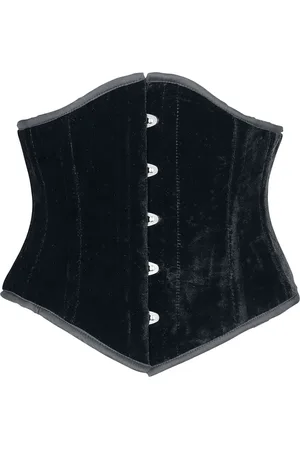 Burleska Gorset Underbust Goth z Sexy Waspie Waist Cincher
