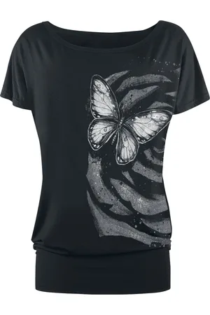 Full Volume T-Shirt z T-shirt with Butterfly Print