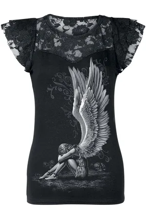 Spiral T-Shirt Goth z Enslaved Angel