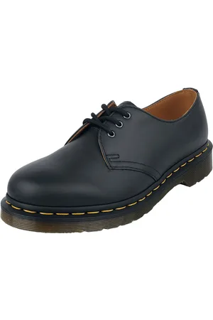 Dr. Martens Buty sznurowane Rockabilly z 1461 Black Nappa