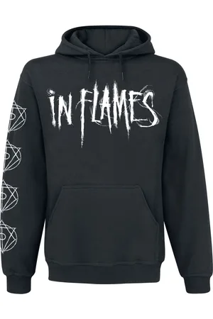 IN FLAMES Bluza z kapturem z Jesterhead White Raven