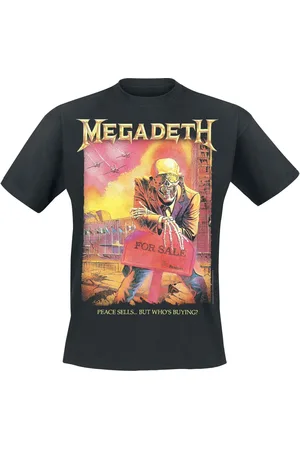 Megadeth T-Shirt z Peace Sell Setlist Vintage