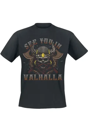 Sprüche T-Shirt Fun z See you in Valhalla