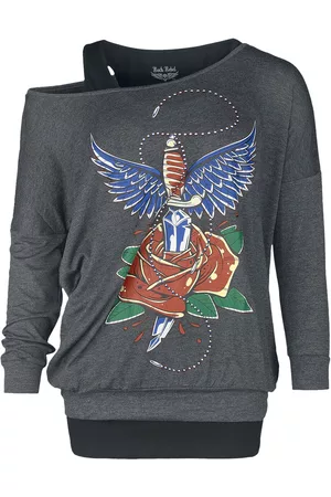 Rock Rebel Longsleeve z Double-layer long-sleeved shirt with front print