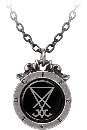 Alchemy Naszyjnik Goth z - Seal of Lucifer Kobiety