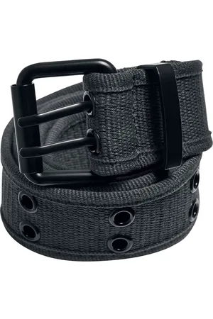 Urban classics Double thorn buckle canvas belt - Pas - Unisex
