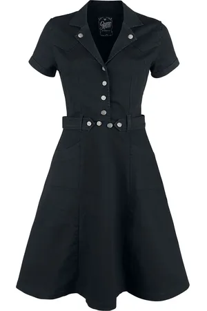 Queen Kerosin Sukienka Medium Rockabilly z Workwear Dress