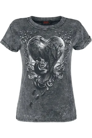 Spiral T-Shirt Goth z Raven Heart