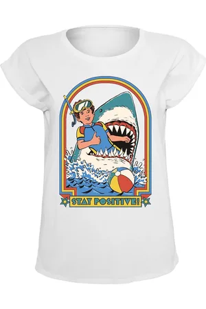 Steven Rhodes T-Shirt Fun z Stay Positive