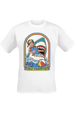 Steven Rhodes T-Shirt Fun z Stay Positive