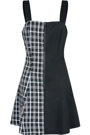 Banned Alternative Sukienka krótka Goth z Death Check Dress