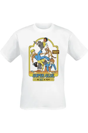 Steven Rhodes T-Shirt Fun z SUPER GLUE IS NOT A TOY