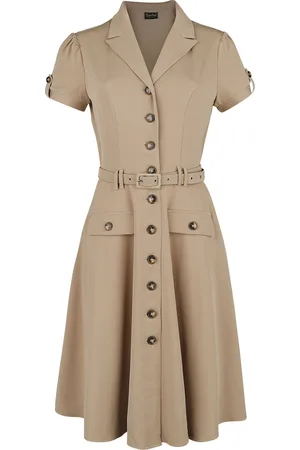 Voodoo Vixen Sukienka Medium Rockabilly z Ida Safari Flare Dress
