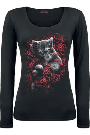 Spiral Longsleeve Goth z Bed of rose