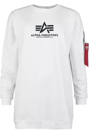 Alpha Industries Kobieta Długie Bluzy - BASIC LONG SWEATER OS WMN - Bluza - Kobiety