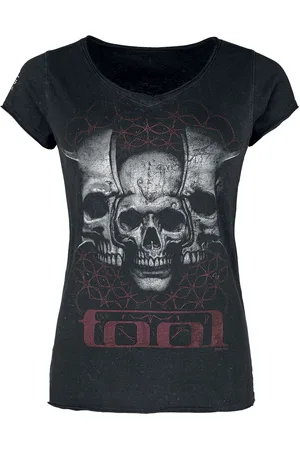 Tool T-Shirt z Skull Spikes