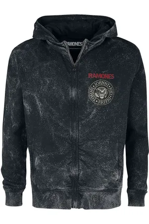 RAMONES Bluza z kapturem rozpinana z Crest