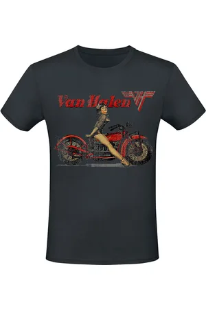 Van Halen T-Shirt z Pinup Motorcycle
