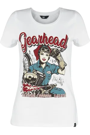 Queen Kerosin T-Shirt Rockabilly z Gearhead