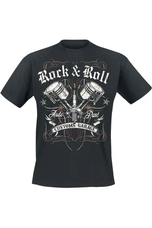 RnR Custom Garage T-Shirt Rockabilly z S do 5XL