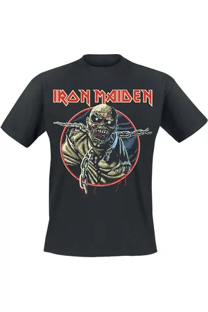 Iron Maiden Mężczyzna Eleganckie - POM Circle Drip - T-Shirt - Mężczyźni
