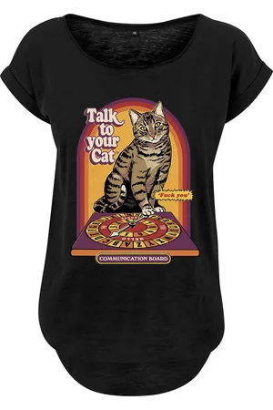 Steven Rhodes T-Shirt Fun z Talk to Your Cat