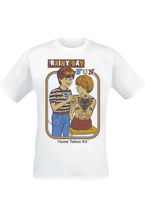 Steven Rhodes T-Shirt Fun z Home tattoo kit
