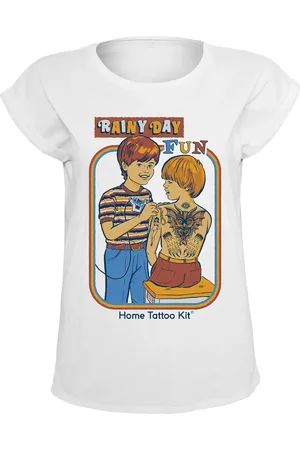 Steven Rhodes T-Shirt Fun z Home tattoo kit