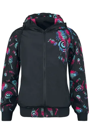 Full Volume Kurtka przejściowa z Oversized between-seasons jacket with sweets print