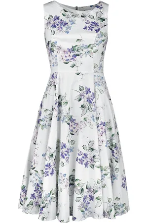 H&R London Sukienka Medium Rockabilly z Naira floral swing dress