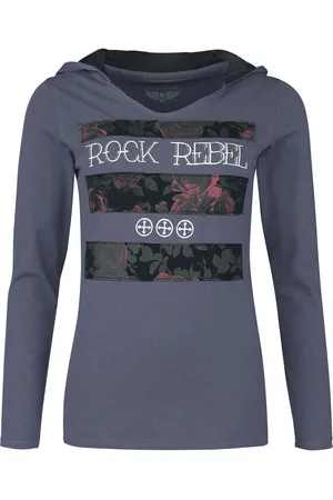 Rock Rebel Longsleeve z Hooded long-sleeved top