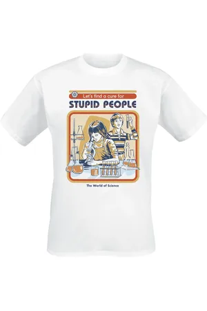 Steven Rhodes T-Shirt Fun z A Cure for Stupid People