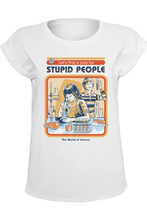 Steven Rhodes T-Shirt Fun z A Cure for Stupid People