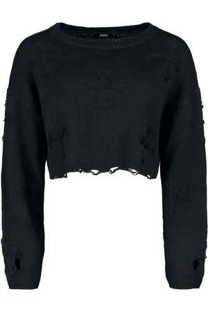 Banned Alternative Sweter z Onyx bow jumper