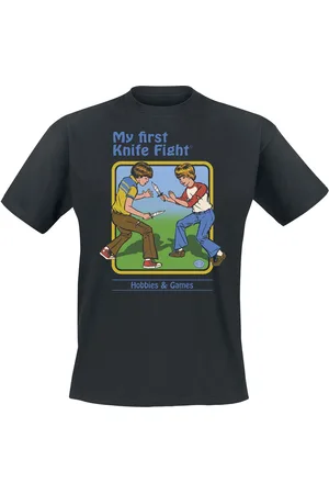 Steven Rhodes T-Shirt Fun z My First Knife Fight