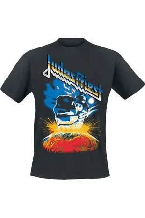 Judas Priest T-Shirt z Vintage Ram It Down Tour Dates