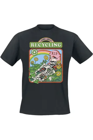 Steven Rhodes T-Shirt Fun z Learn About Recycling