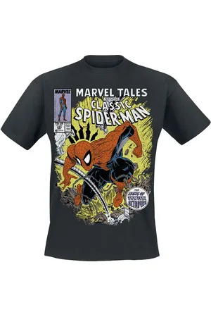 SPIDERMAN T-Shirt Marvel z Comic battle