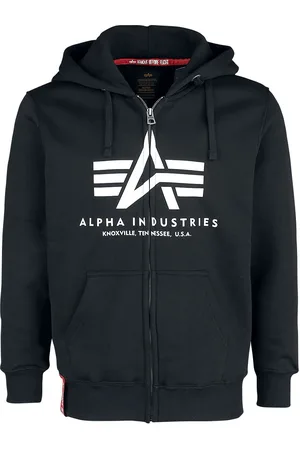 Alpha Industries Bluza z kapturem rozpinana z Basic zip hoodie