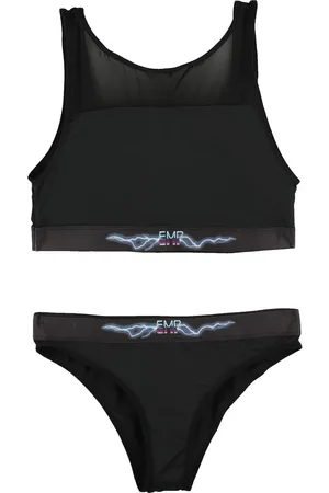 EMP Bielizna z Bustier and briefs with EMP Retro logo