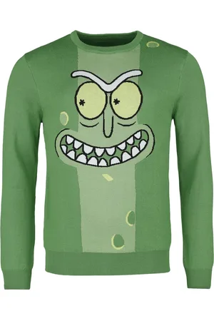 Rick and Morty Sweter z Pickle Rick