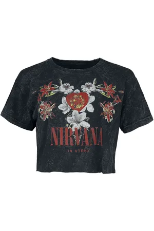 Nirvana T-Shirt z Flowers