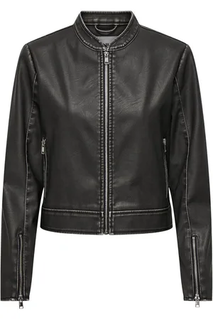 ONLY Kurtka z ekoskóry z Onlmindy Faux Leather Washed Jacket