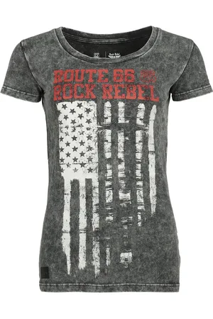 Rock Rebel T-Shirt z Rock Rebel X Route 66