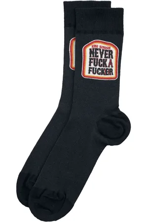 King kerosin Skarpetki z Never Fuck A Fucker Socks