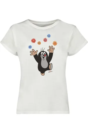 Krecik T-Shirt z T-shirt Little Mole with Flowers