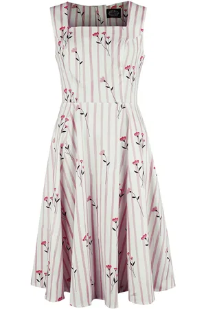 H&R London Sukienka Medium Rockabilly z Dalia Floral Swing Dress