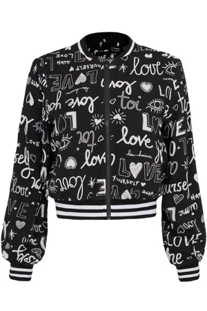 Hell Bunny Kurtka College Jacket z Love Yourself Jacket